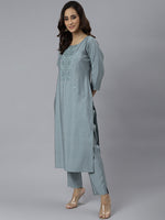 Load image into Gallery viewer, SIYA [M / 38] - Straight cut kurti set
