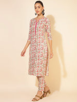Load image into Gallery viewer, RIYAA [XL / 42] - Straight cut kurti set
