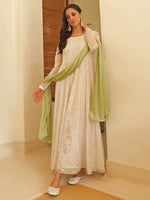 Load image into Gallery viewer, MADHURI [M / 38] - Maxi kurti + Shawl
