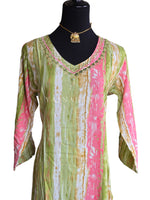 Load image into Gallery viewer, DAEVA [L/40] - Straight Cut Kurti Set

