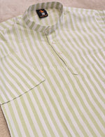 Load image into Gallery viewer, VIVAAN [M/38] - Men Short Kurta Top (Light Green)

