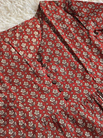 Load image into Gallery viewer, KESHAVI [2XL/44] - Kurti Short Top (Maroon)
