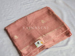 Load image into Gallery viewer, Viscose Chinnon Saree x Satin Border - Blush
