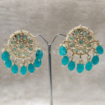 Load image into Gallery viewer, MADONNA studs (blue)

