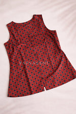 Load image into Gallery viewer, AAMIYA [2XL/44] - Short Kurti Top (Maroon)
