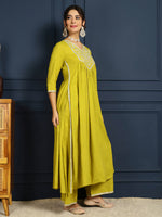 Load image into Gallery viewer, ATREYI [3XL/46] - Flared kurti set
