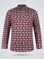 Load image into Gallery viewer, VIJAY [2XL/44] - Men Short Kurta Top
