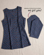 Load image into Gallery viewer, AAMIYA [M/38] - Short Kurti Top (Blue)
