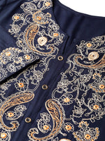 Load image into Gallery viewer, CHAYA [S / 36] - Straight cut embroidered kurti set

