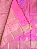 Load image into Gallery viewer, Vaira oosi x Motifs Saree - Pink
