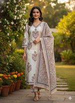 Load image into Gallery viewer, SAIRA [L/40] - A-Line Kurti Set
