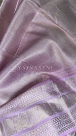 Load image into Gallery viewer, FOREST MELODY - Pure Kanjivaram Silk Saree with Light Gold Zari
