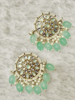 Load image into Gallery viewer, MADONNA studs (mint)
