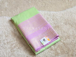 Load image into Gallery viewer, PASTEL ECHO - Pure Kanjivaram Silk Saree with Light Gold Zari
