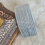 Load image into Gallery viewer, Metallic x Dot Bangles - Silver
