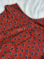 Load image into Gallery viewer, AAMIYA [2XL/44] - Short Kurti Top (Maroon)
