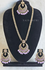 Load image into Gallery viewer, AASHVIKA necklace (pastel purple)
