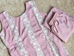 Load image into Gallery viewer, PRISHTI [L/40] - Straight Cut Kurti Set (Lilac)
