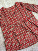 Load image into Gallery viewer, KESHAVI [2XL/44] - Kurti Short Top (Maroon)
