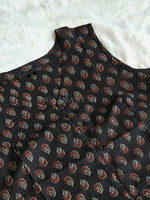 Load image into Gallery viewer, AAMIYA [XL/42] - Short Kurti Top (Black)
