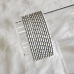 Load image into Gallery viewer, Matte dot Bangles - Light Grey

