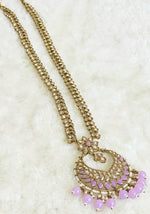 Load image into Gallery viewer, AASHVIKA necklace (pastel purple)

