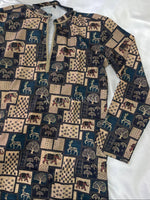 Load image into Gallery viewer, ALLU ARJUN [2XL/44] - Men Mid Length Kurta Top
