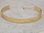 Load image into Gallery viewer, Saree belt / hipchain - Gold (thick)
