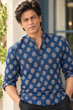 Load image into Gallery viewer, SRK [XL/42] - Men Short Kurta Top
