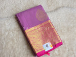 Load image into Gallery viewer, EVENING PETAL - Pure Kanjivaram Silk Saree with Gold Zari
