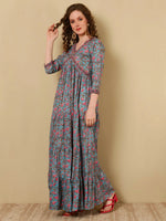 Load image into Gallery viewer, LAYLA [M / 38] - Maxi Kurti Dress
