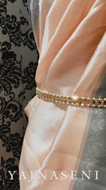 Load and play video in Gallery viewer, Hipchain - Double layer champagne stone pearl
