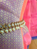 Load image into Gallery viewer, Hipchain - Teardrop on pearls

