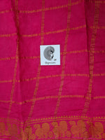 Load image into Gallery viewer, Sungudi Cotton Saree - Aubergine

