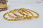 Load image into Gallery viewer, RITHVIKA - set of 4 bangles (white)

