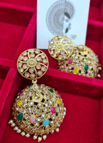 Load image into Gallery viewer, AINARA Jhumkas (Multicolour)
