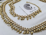 Load image into Gallery viewer, Hipchain - Teardrop on bronze beads
