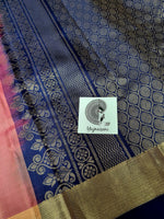 Load image into Gallery viewer, Pure Soft Silk Kanjivaram Saree - Rouge x Royal
