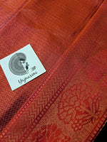 Load image into Gallery viewer, Pure Soft Silk Kanjivaram Saree - Chasing Sunsets
