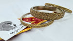 Load image into Gallery viewer, ZEENAT bangles (goldchampagne)
