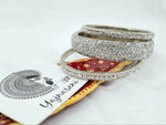 Load image into Gallery viewer, ZEENAT bangles (silverwhite)
