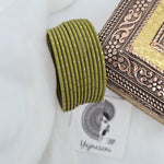 Load image into Gallery viewer, Matte dot Bangles - Olive
