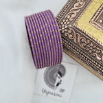 Load image into Gallery viewer, Matte dot Bangles - Mauve
