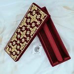 Load image into Gallery viewer, Bangle Box (maroon)
