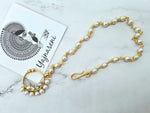 Load image into Gallery viewer, SONA - Nose Nath on pearl chain
