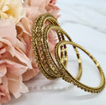Load image into Gallery viewer, ADITI bangles (champagne)
