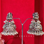 Load image into Gallery viewer, LAKSHMI Jimikkis (Silver)
