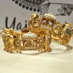 Load image into Gallery viewer, PADMAVATI - pair of kada, screw type
