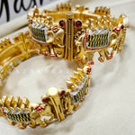 Load image into Gallery viewer, PADMAVATI - pair of kada, screw type
