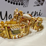 Load image into Gallery viewer, PADMAVATI - pair of kada, screw type
